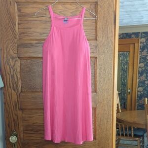 Shebird Hot Pink Built In Bra With Pockets Mini Dress Size 6